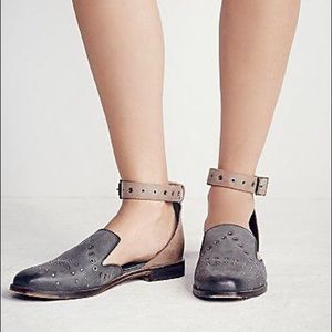 Free People Leather Mule Loafer